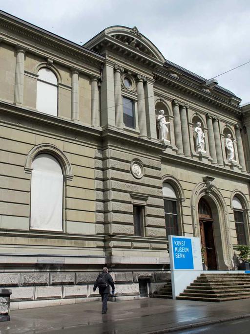 Das Kunstmuseum in Bern von außen.