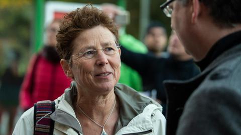 Die Ärztin Kristina Hänel vor einem Berufungsprozess gegen sie wegen des sogenannten Werbeverbots für Abtreibungen