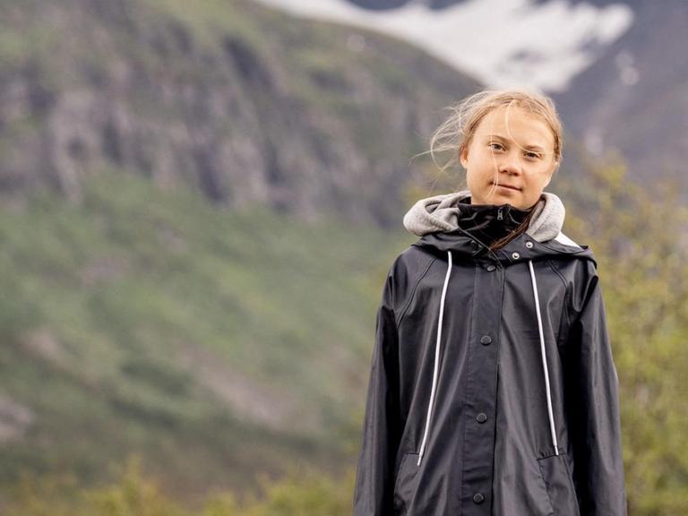 Die schwedische Klimaktivistin Greta Thunberg in Salmi, Schweden am 13. Juli 2021.