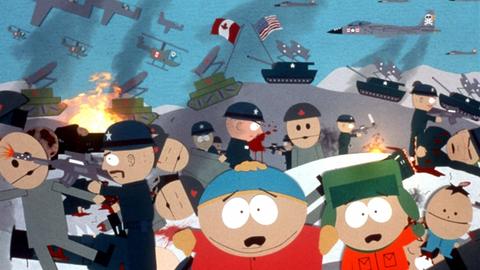 Szene aus der US-Zeichentrickserie "South Park".