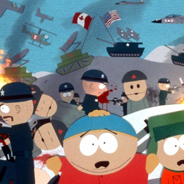 Szene aus der US-Zeichentrickserie "South Park". 