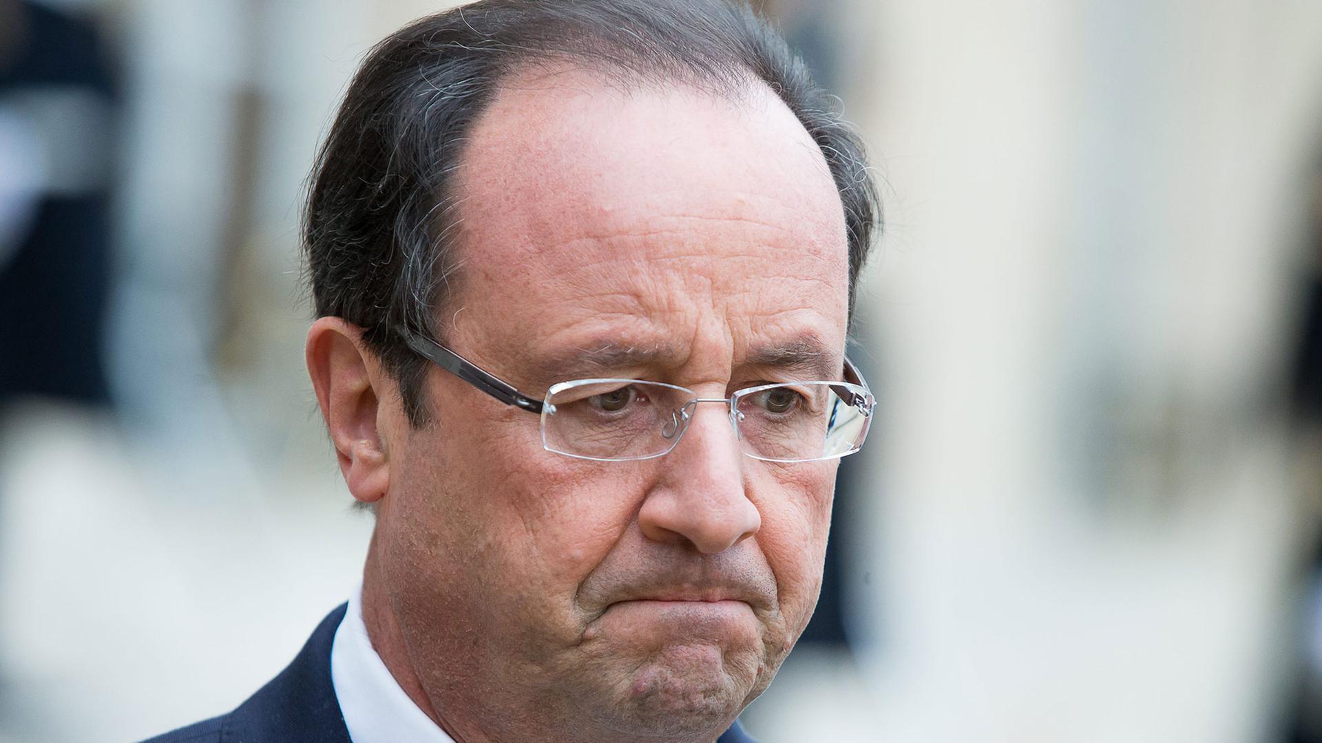 Frankreichs Staatspräsident François Hollande