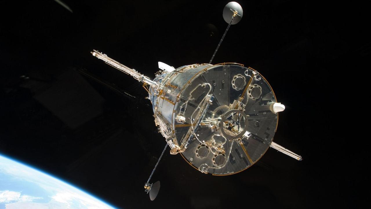 Aufnahme des Hubble Space Telescope im All