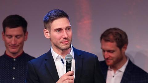 Junior Sportler des Jahres, 23.10.2021 Max Hartung, ehemaliger Säbelfechter und jetziger Geschäftsführer der Sportstiftung Nordrhein-Westfalen bei der Veranstaltung "Junior Sportler des Jahres" am 23.10.2021 in Düsseldorf.