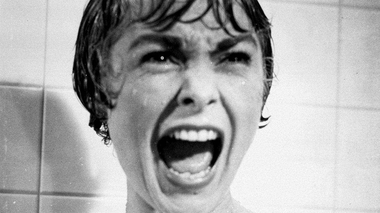 Janet Leigh in "Psycho" von Alfred Hitchcock, 1960