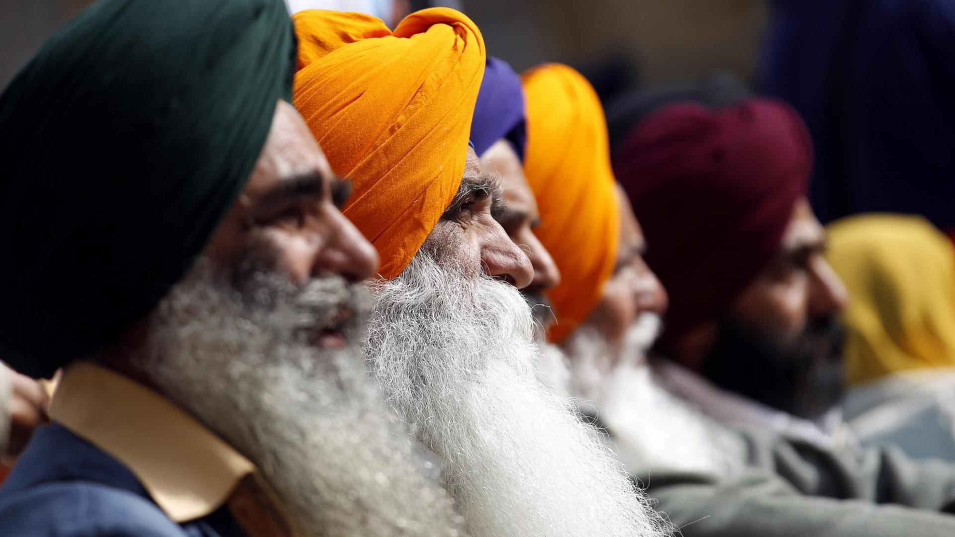 Anhänger der Sikh-Religion