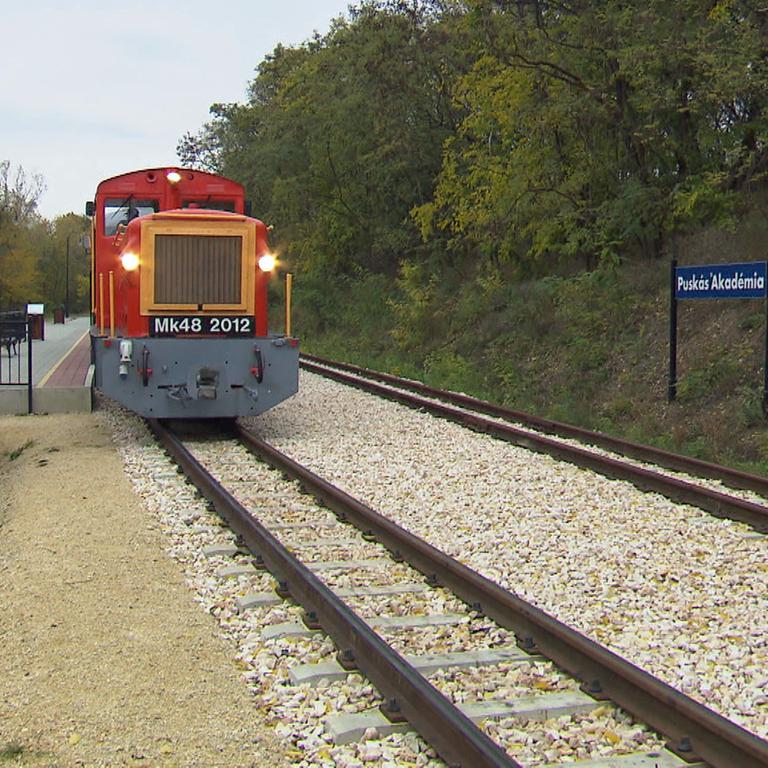 Mit Hilfe von EU-Geldern konnte Ungarn die Schmalspurbahn ausbauen