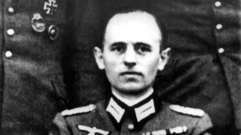 Der spätere BND-Chef Reinhard Gehlen in Offiziersuniform auf einer Aufnahme aus dem Jahr 1944