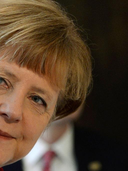 Bundeskanzlerin Angela Merkel auf der 51. Sicherheitskonferenz in München
