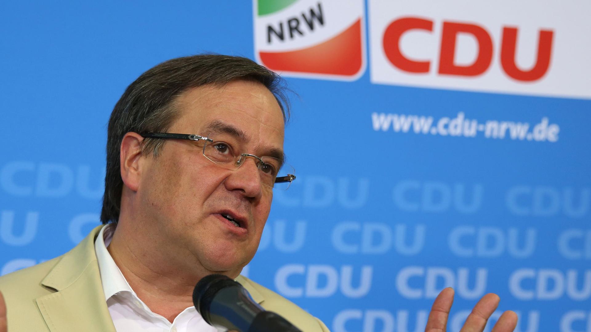 Der Vorsitzende der CDU in Nordrhein-Westfalen, Armin Laschet.