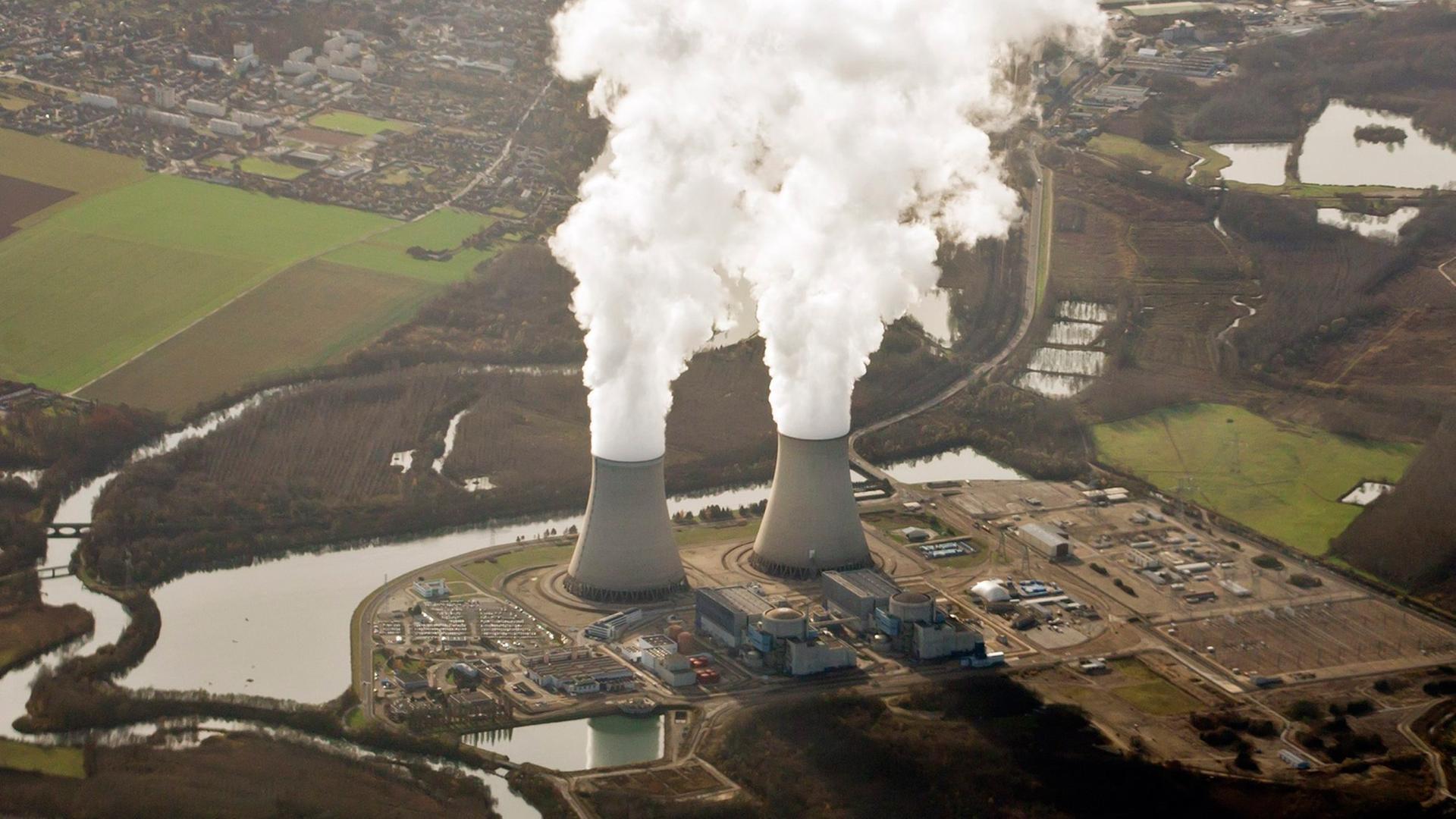 Atomkraftwerk Nogent-sur-Seine in Frankreich