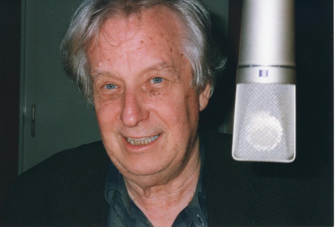 Dieter Schnebel 1999 im Studio von DeutschlandRadio Berlin