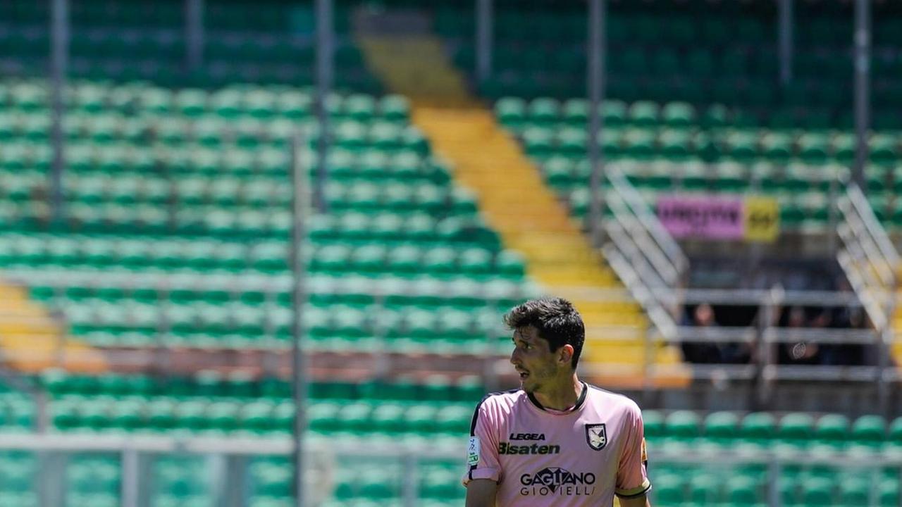 Leere Ränge bei einem Heimspiel von US Palermo