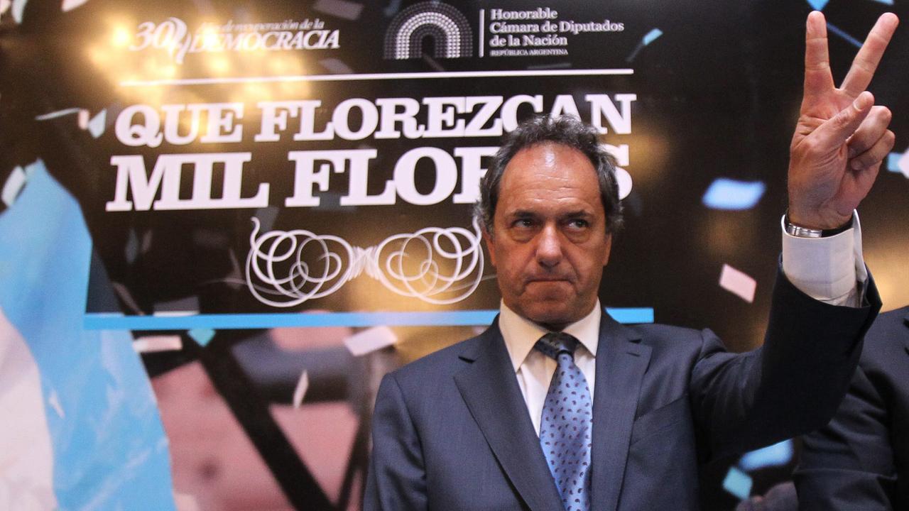 Der argentinische Politiker Daniel Scioli