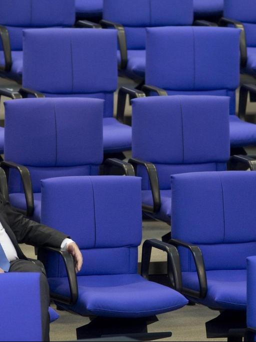 Wolfgang Kubicki (FDP) am 21.03.2018 bei der Befragung der Bundesregierung im Bundestag in Berlin