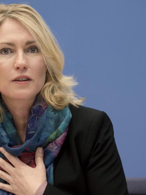 Die Bundesfamilienministerin Manuela Schwesig (SPD)