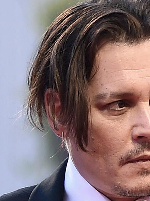 US-Schauspieler Johnny Depp bei der Premiere des Films "The Danish Girl" am 5. September in Venedig