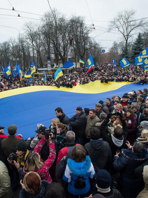 Proteste in Kiew.