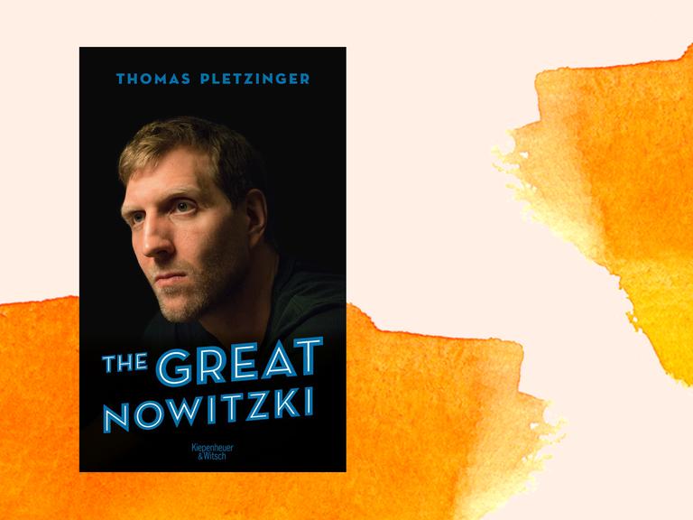 Das Buchcover zeigt Dirk Novitzkis Kopf im Halbprofil vor dunklem Hintergrund.