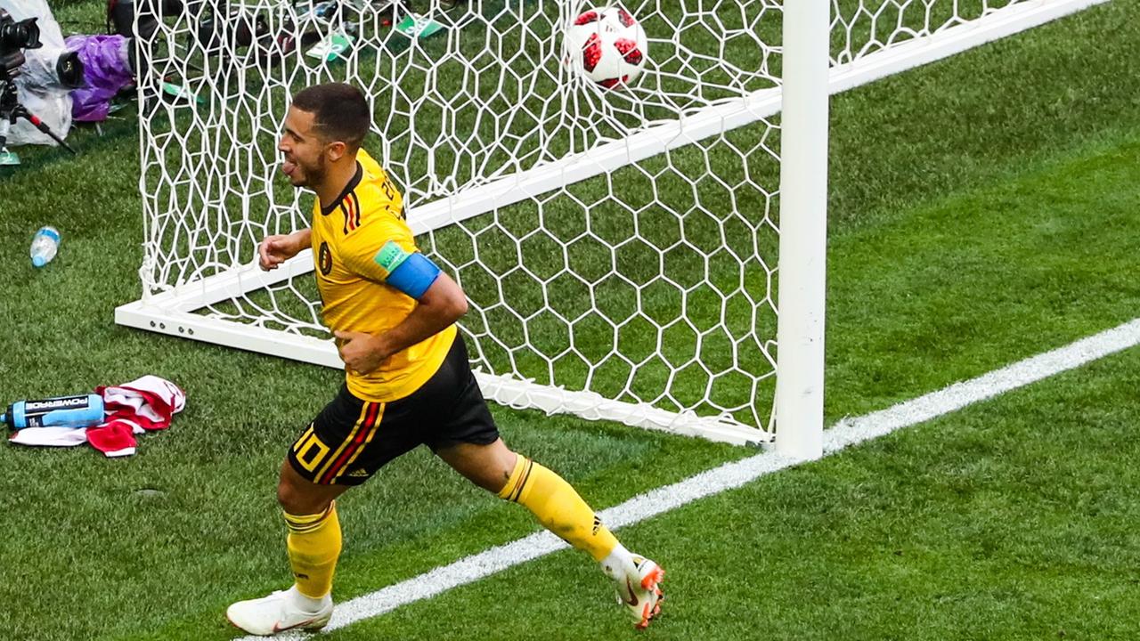 Eden Hazard nach seinem 2:0-Treffer im WM-Spiel um Platz 3 gegen England.