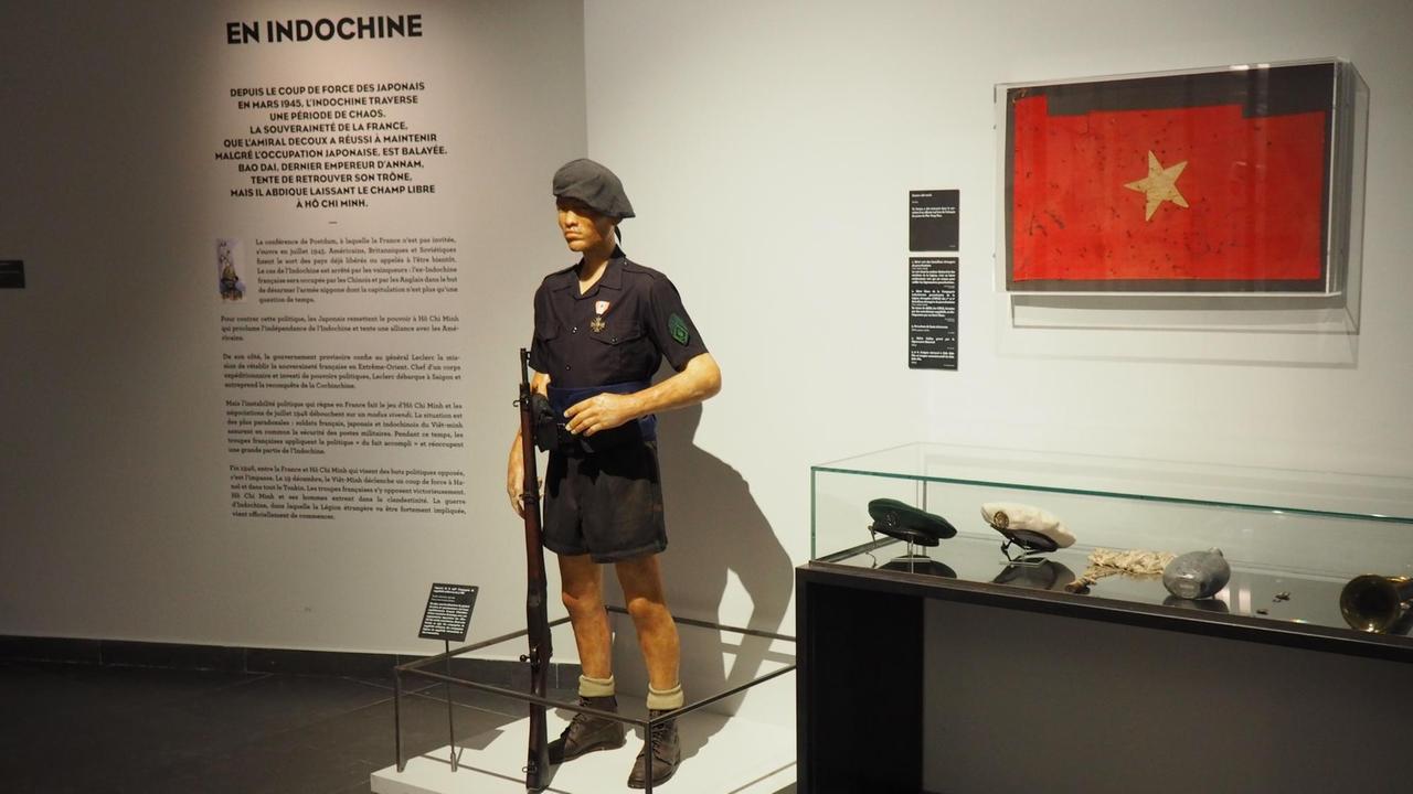 Ausstellung zum Indochina-Krieg