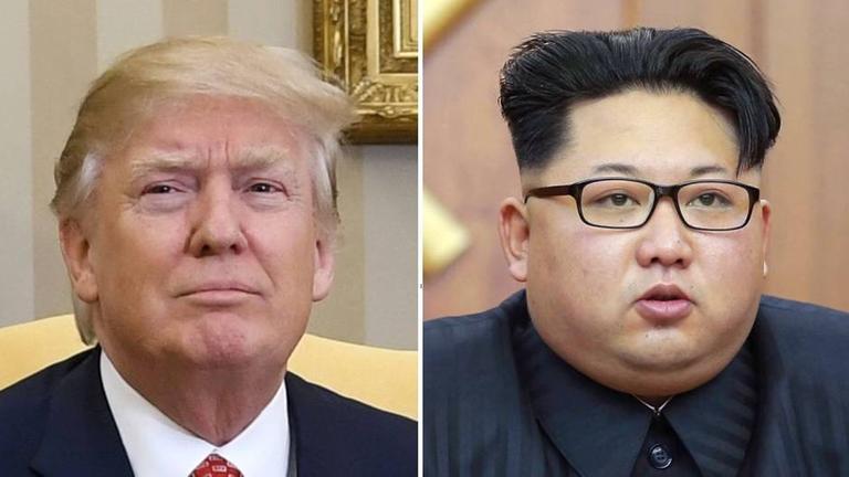 US-Präsident Donald Trump und der nordkoreanische Machthhaber Kim Jong Un