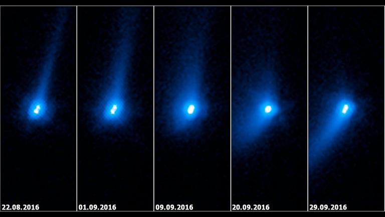 Der im Jahr 2006 entdeckte Doppelasteroid mit der ursprünglichen Bezeichnung 2006 VW139 präsentierte sich auf Hubble-Aufnahmen mit kometenähnlichem Erscheinungsbild, was ihm die Kometen-Bezeichnung 288P einbrachte