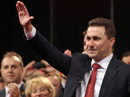 Mazedoniens Premierminister Nikola Gruevski