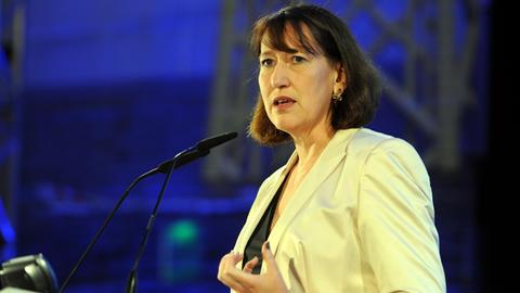 Hildegard Müller vom Bundesverband der Energie- und Wasserwirtschaft e.V.