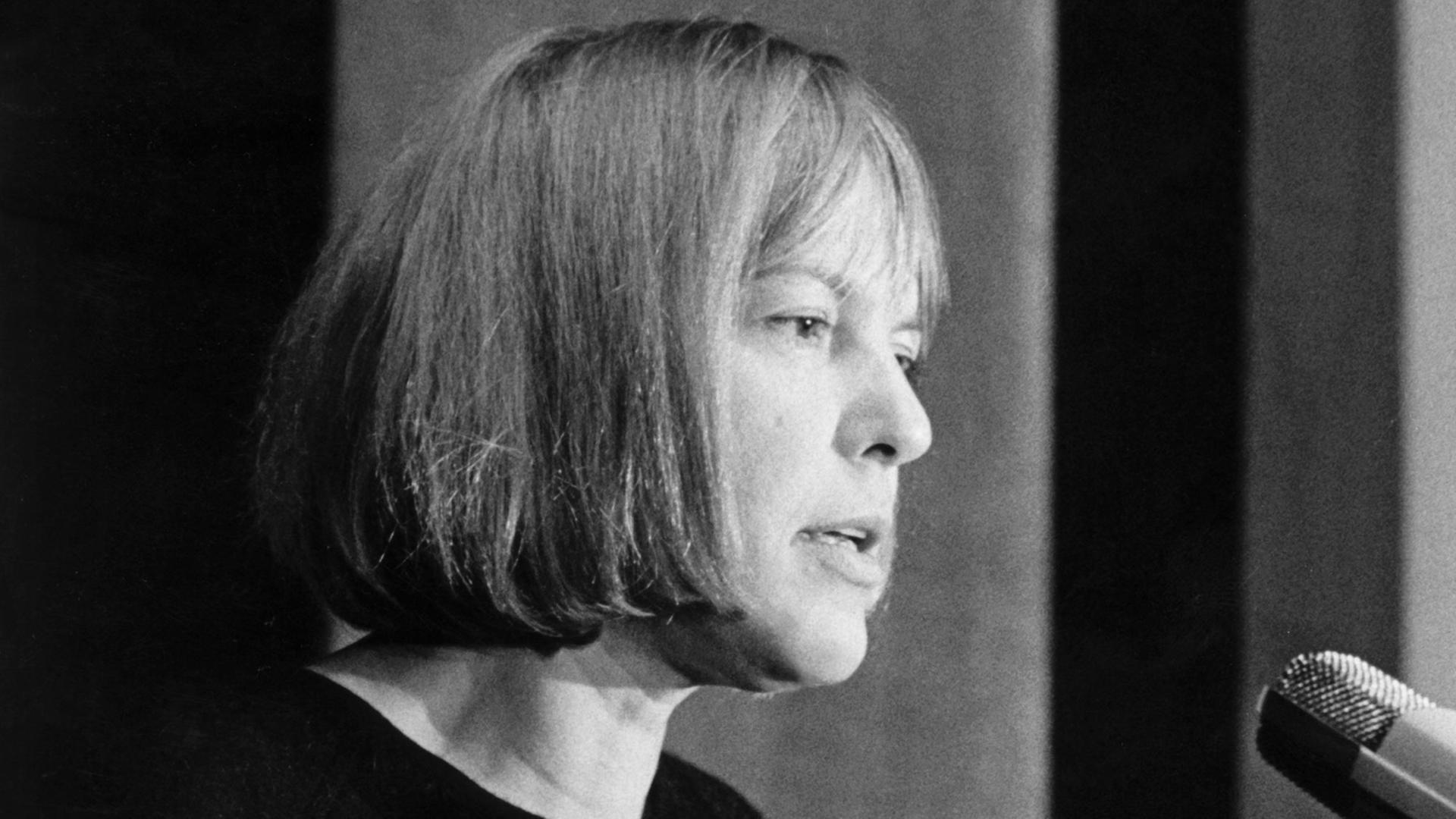 Die österreichische Schriftstellerin Ingeborg Bachmann