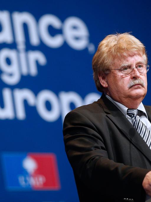 Elmar Brok: Vorsitzender des Ausschusses für Auswärtige Angelegenheiten des Europäischen Parlaments.