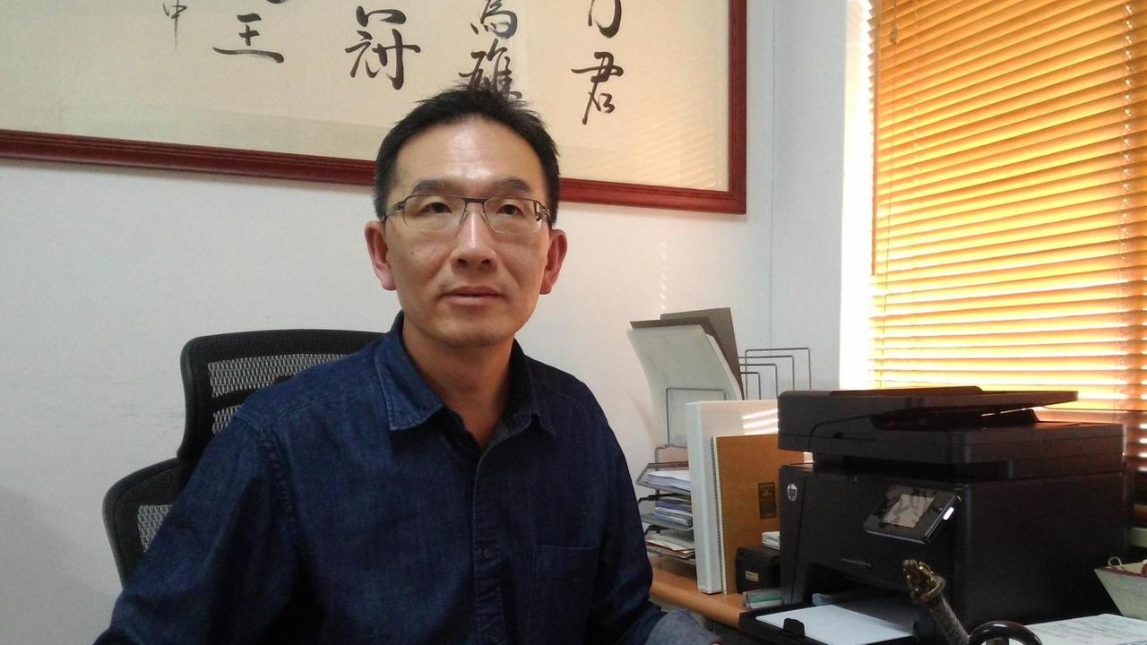 Dustin Wang, Professor für Maritime Politik in Taipeh.