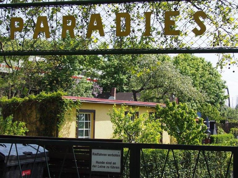 Die Kleingartenanlage "Paradies" im Osten von Berlin