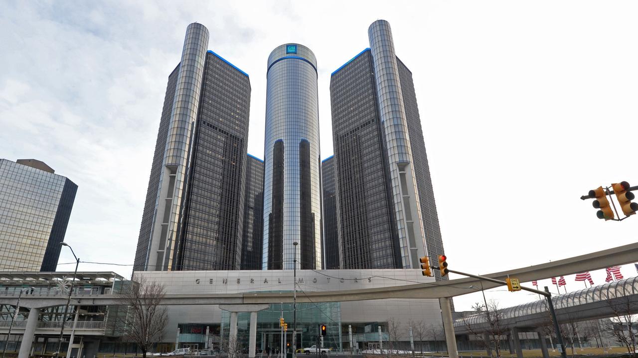 Firmensitz von General Motors in Detroit