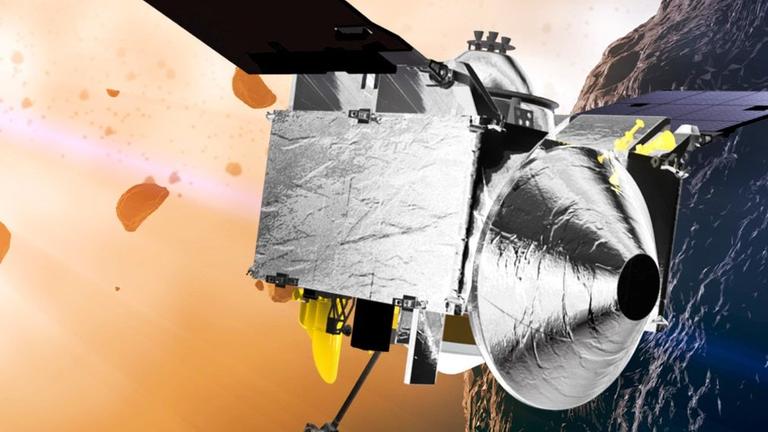 NASA - Raumsonde "Osiris Rex" mit Gesteinsproben eines Asteroiden auf der Erde gelandet