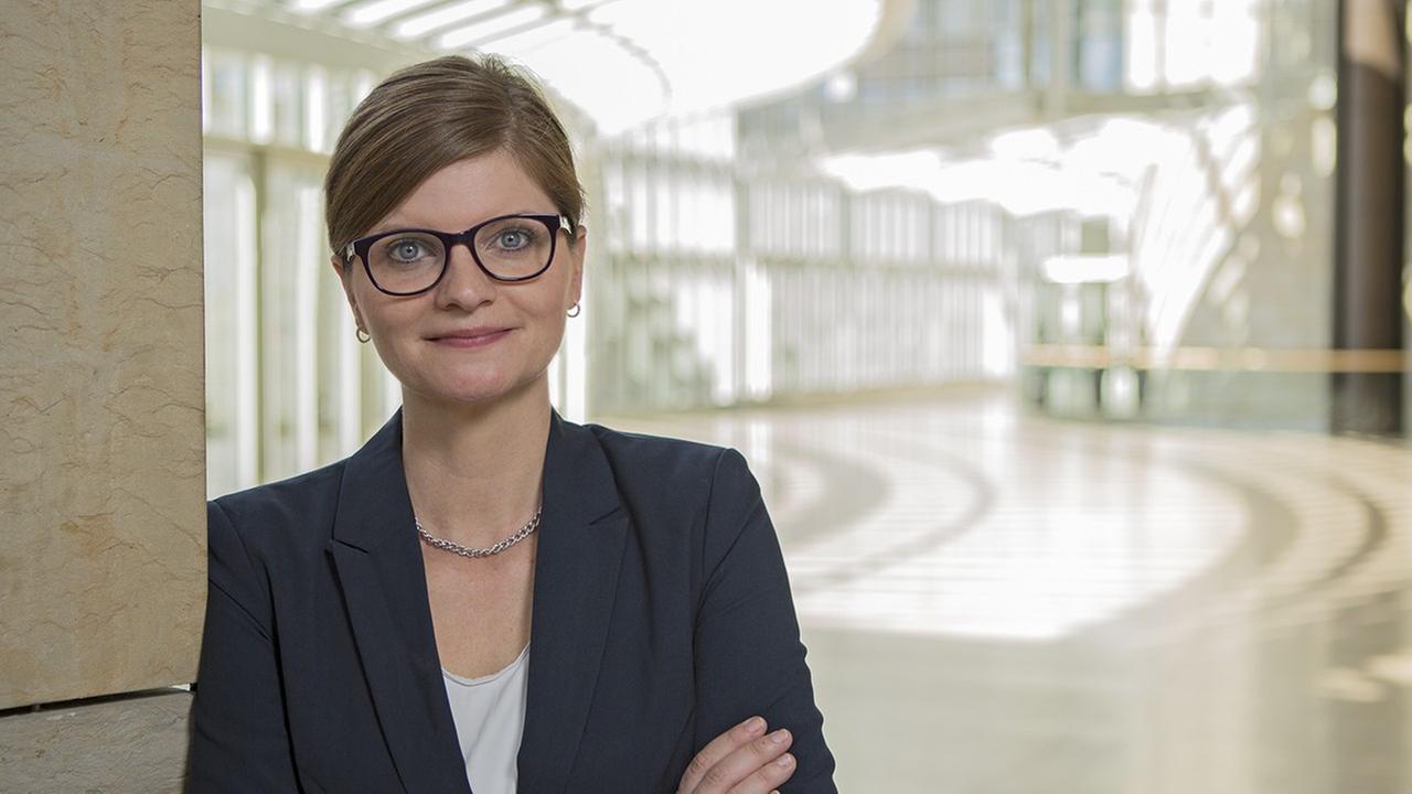 Sarah Philipp, stellvertretende Vorsitzende der SPD-Landtagsfraktion in Nordrhein-Westfalen.
