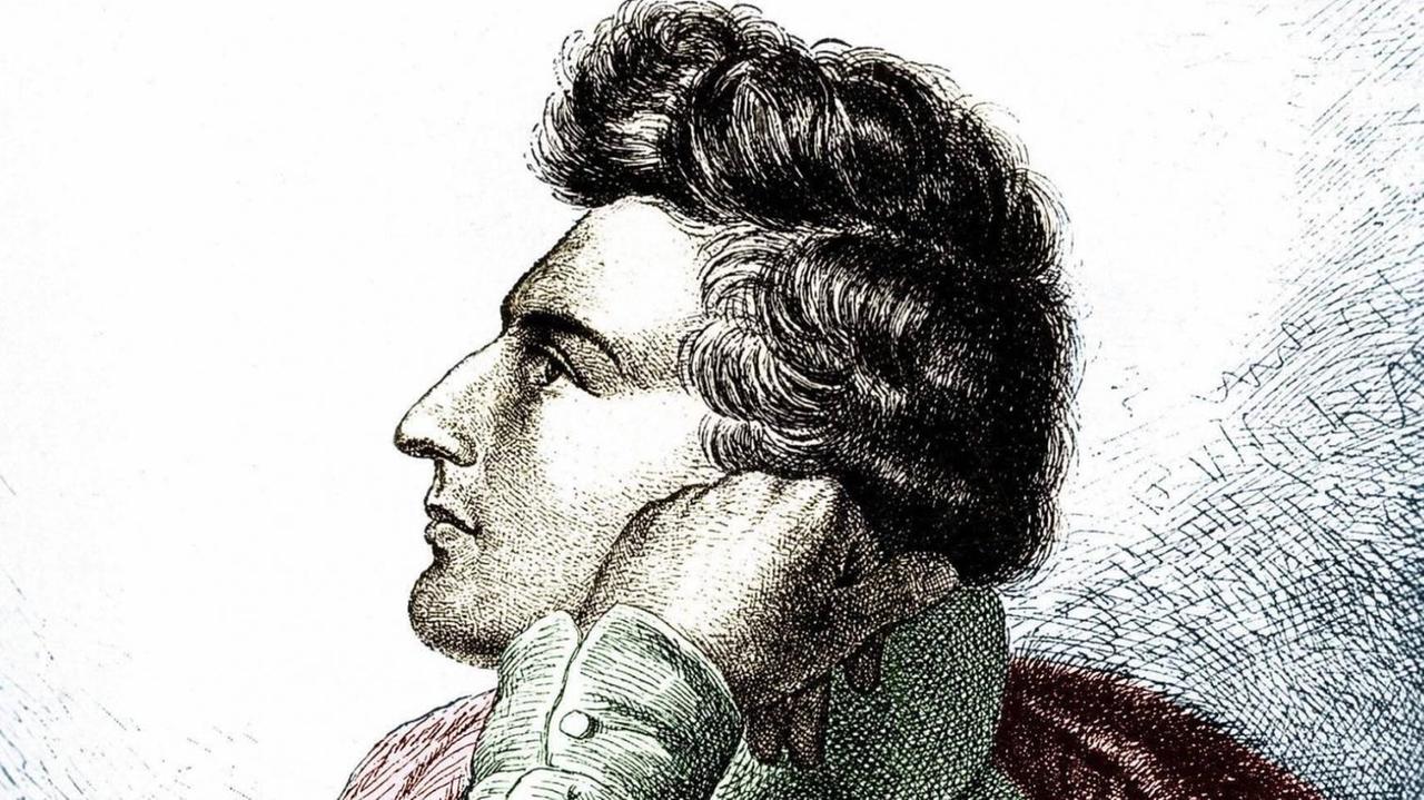 Porträt Heinrich Heine (1797-1856)