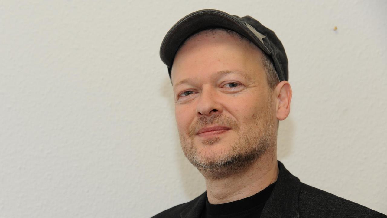 Der Philosoph, Autor und religions- und kulturkritische Publizist Michael Schmidt-Salomon aufgenommen am 15.03.2015 in Köln.