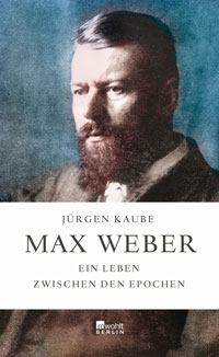 Buchcover mit einem Porträt von Max Weber