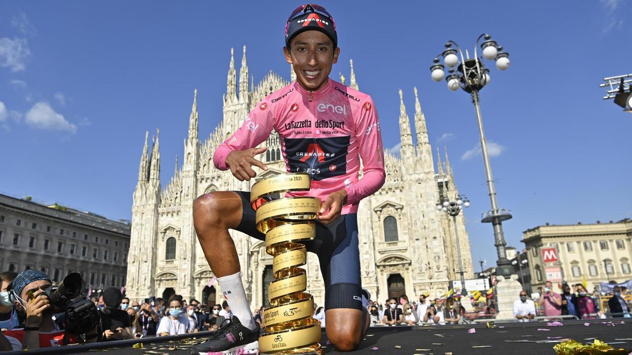 2021 gewann Bernal den Giro d'Italia.