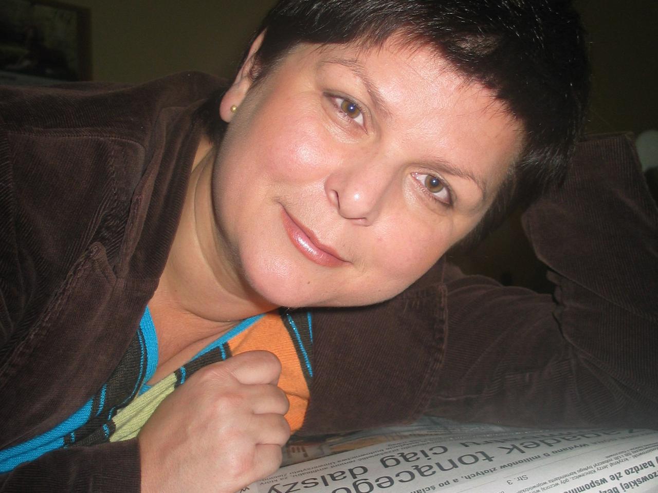 Beata Bielecka, Redakteurin der "Gazeta Slubicka"