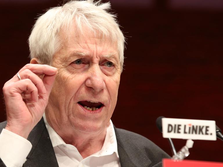 Wolfgang Gehrcke, Leiter für Außenpolitik und Internationale Beziehungen der Partei Die Linke