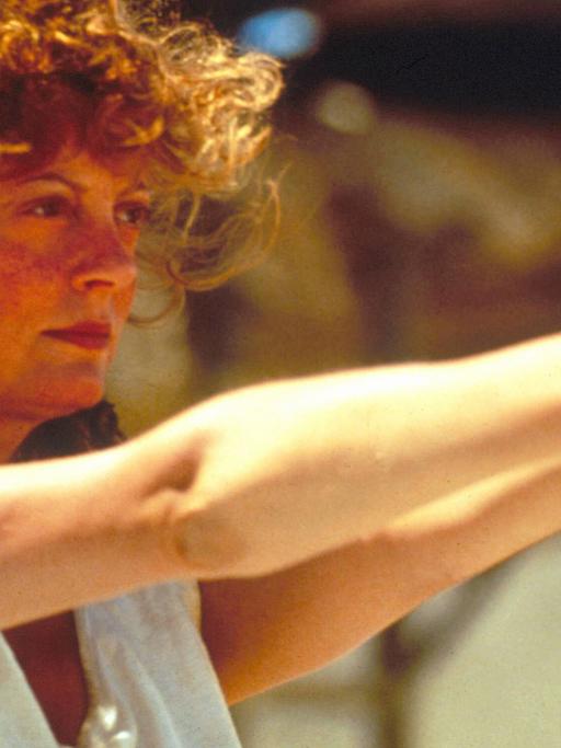 Susan Sarandon in der Rolle als Louise Elizabeth Sawyer in dem Kultfilm "Thelma & Louise".