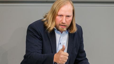 Grünen-Fraktionsvorsitzender Anton Hofreiter spricht am 1.7.2015 im deutschen Bundestag