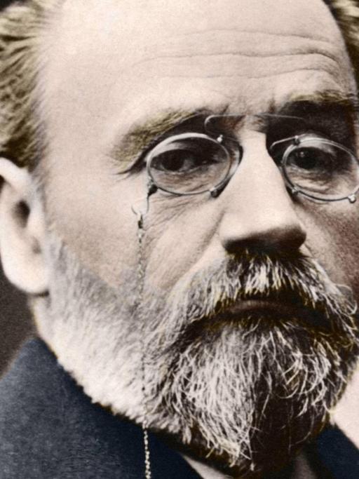 Der französische Schriftsteller, Maler und Journalist Émile Zola