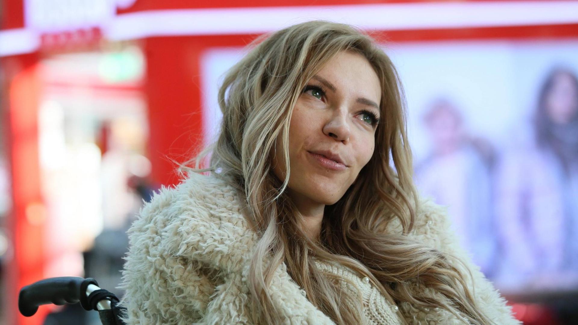 Moralische Empörung in Russland: Sängerin Julia Samoilowa darf nicht am zum ESC-Finale nach Kiew einreisen.