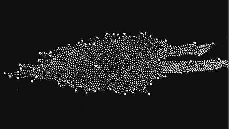 Schematische Seitenansicht der Milchstraße, die Wilhelm Herschel auf der Basis seiner Sternzählungen erstellte  | Foto: ESO