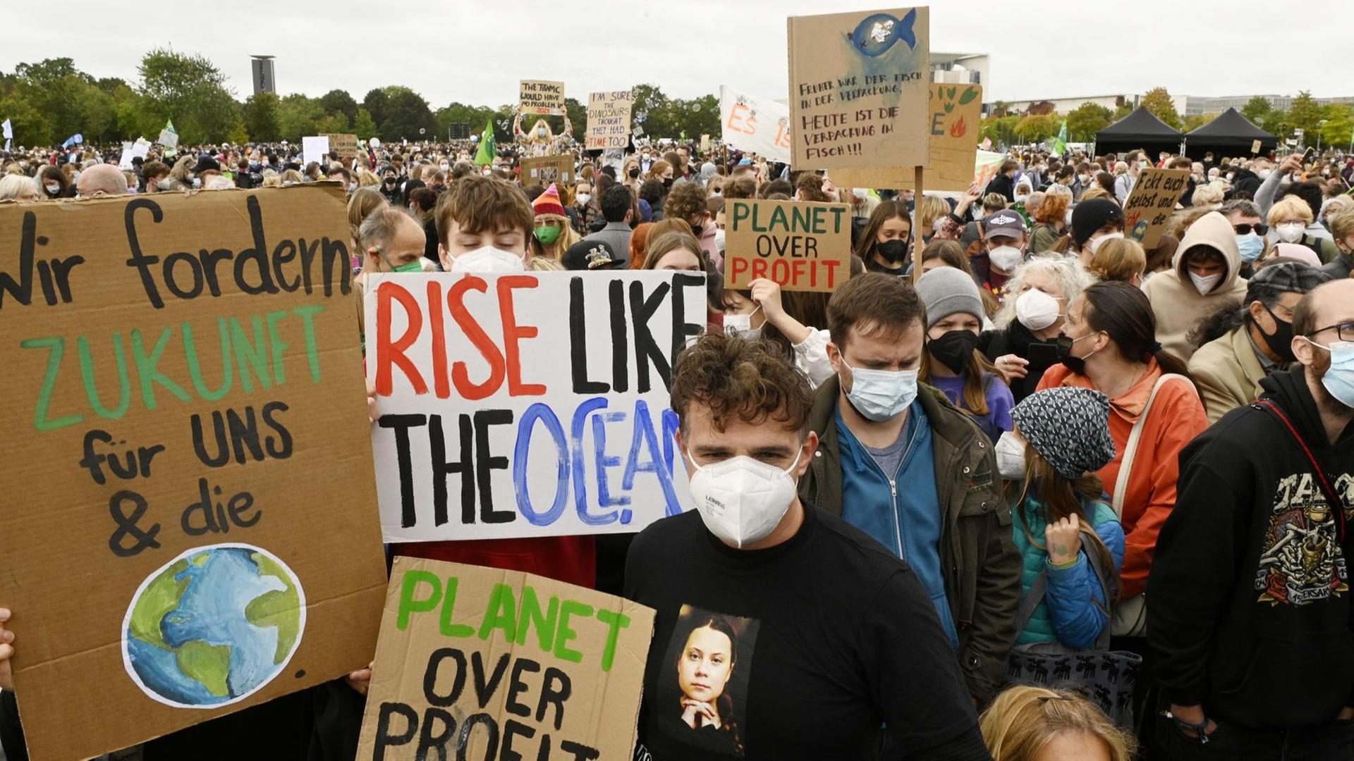 Klimastreik - Klimagerechtigkeit ist weiterhin nicht wählbar