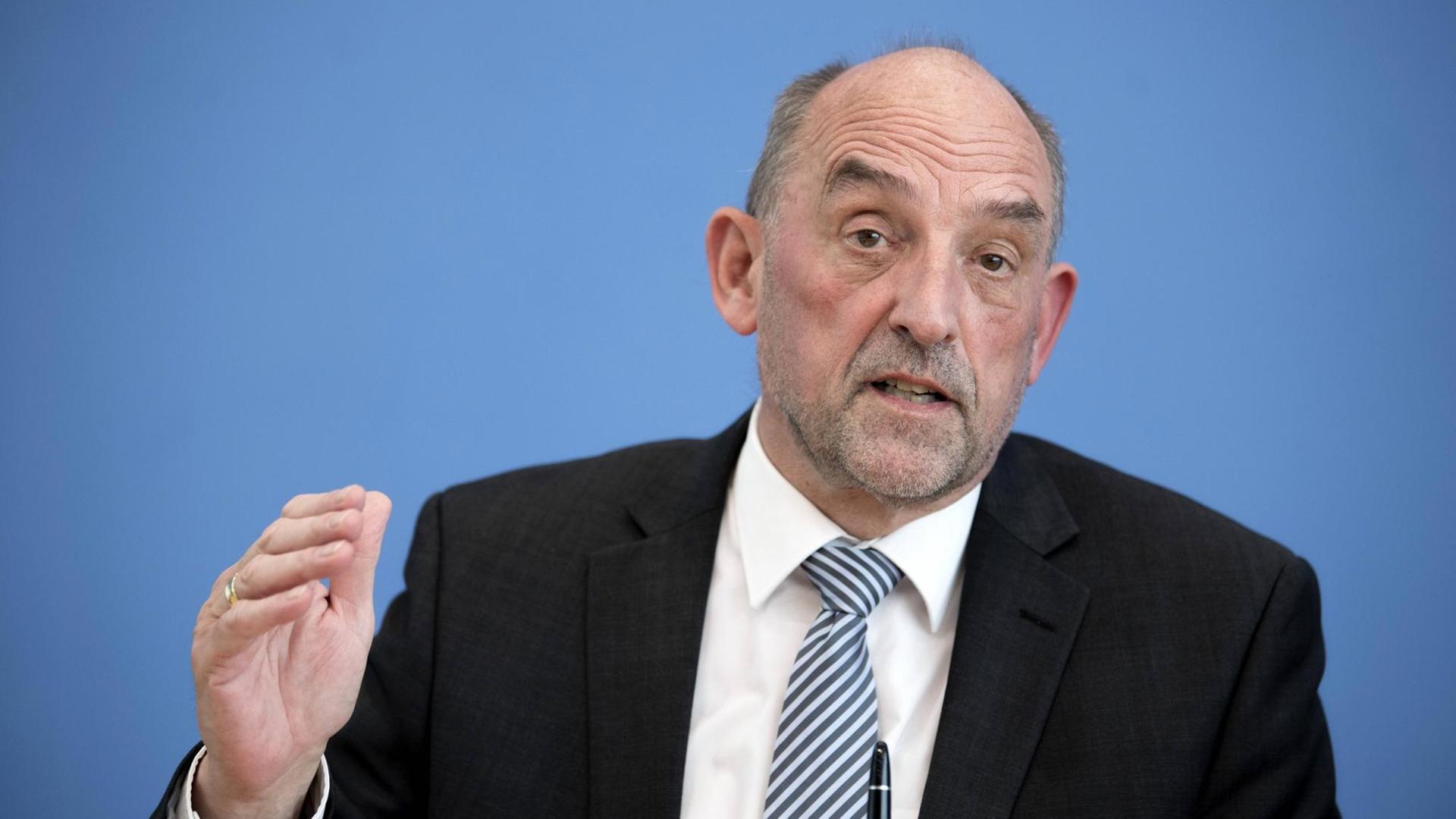 Detlef Scheele, Vorstandsvorsitzender der Bundesagentur für Arbeit am 31.03.2020 in Berlin