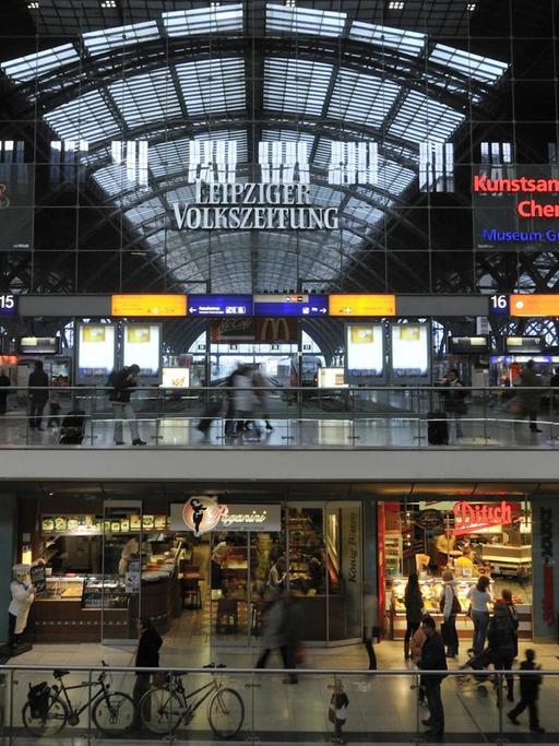 Leipzig Bahnhofspassagen | Verwendung weltweit, Keine Weitergabe an Wiederverkäufer.